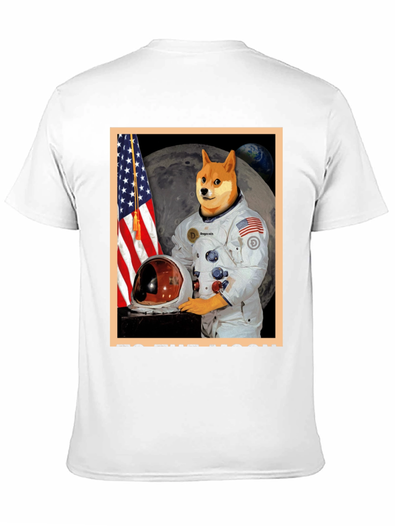 Doge to the Moon Graphic Tee
