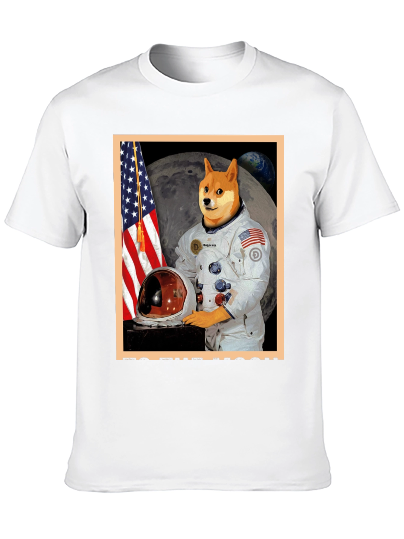 Doge to the Moon Graphic Tee