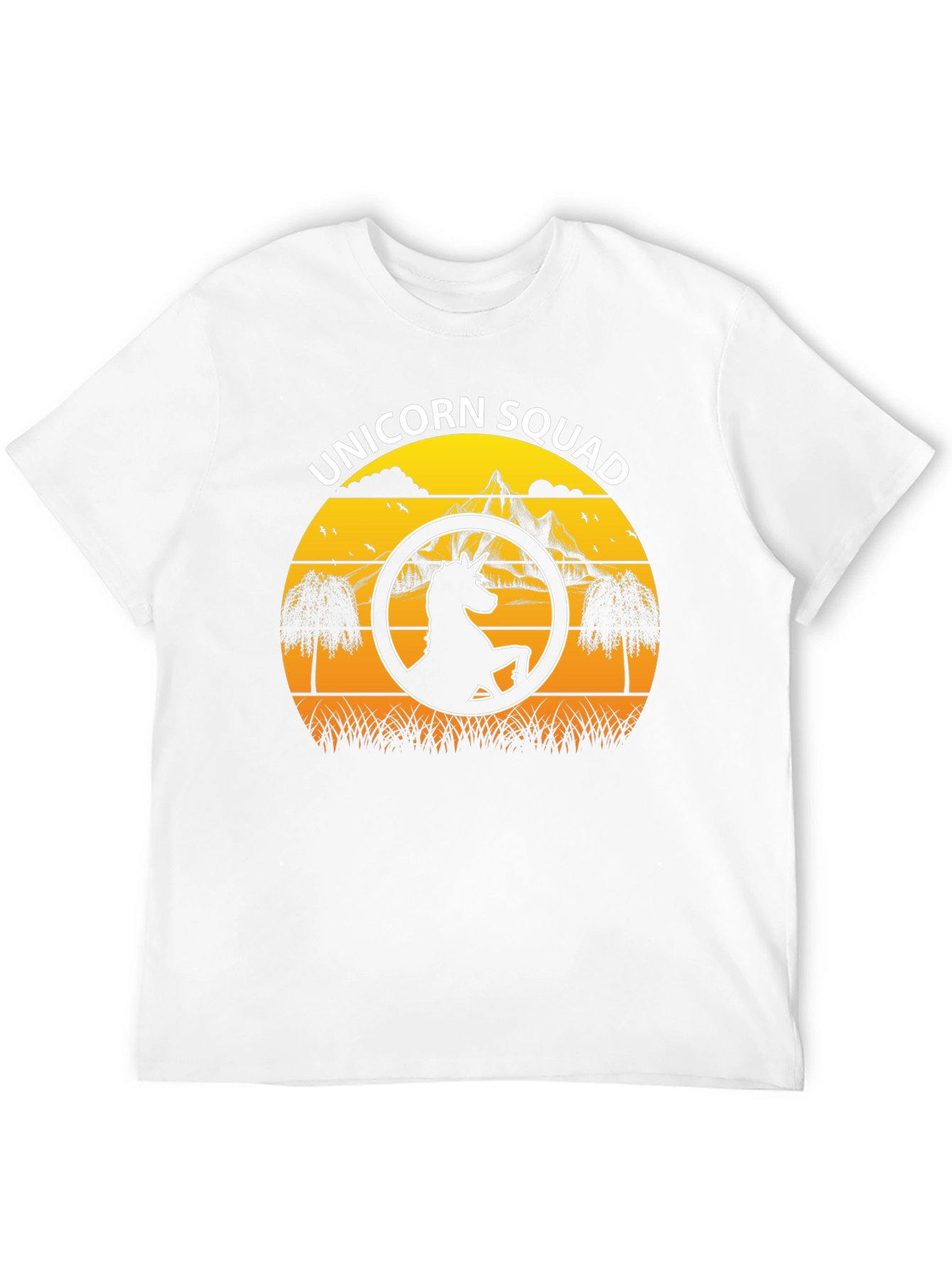 Unicorn Squad Graphic Tee - Black