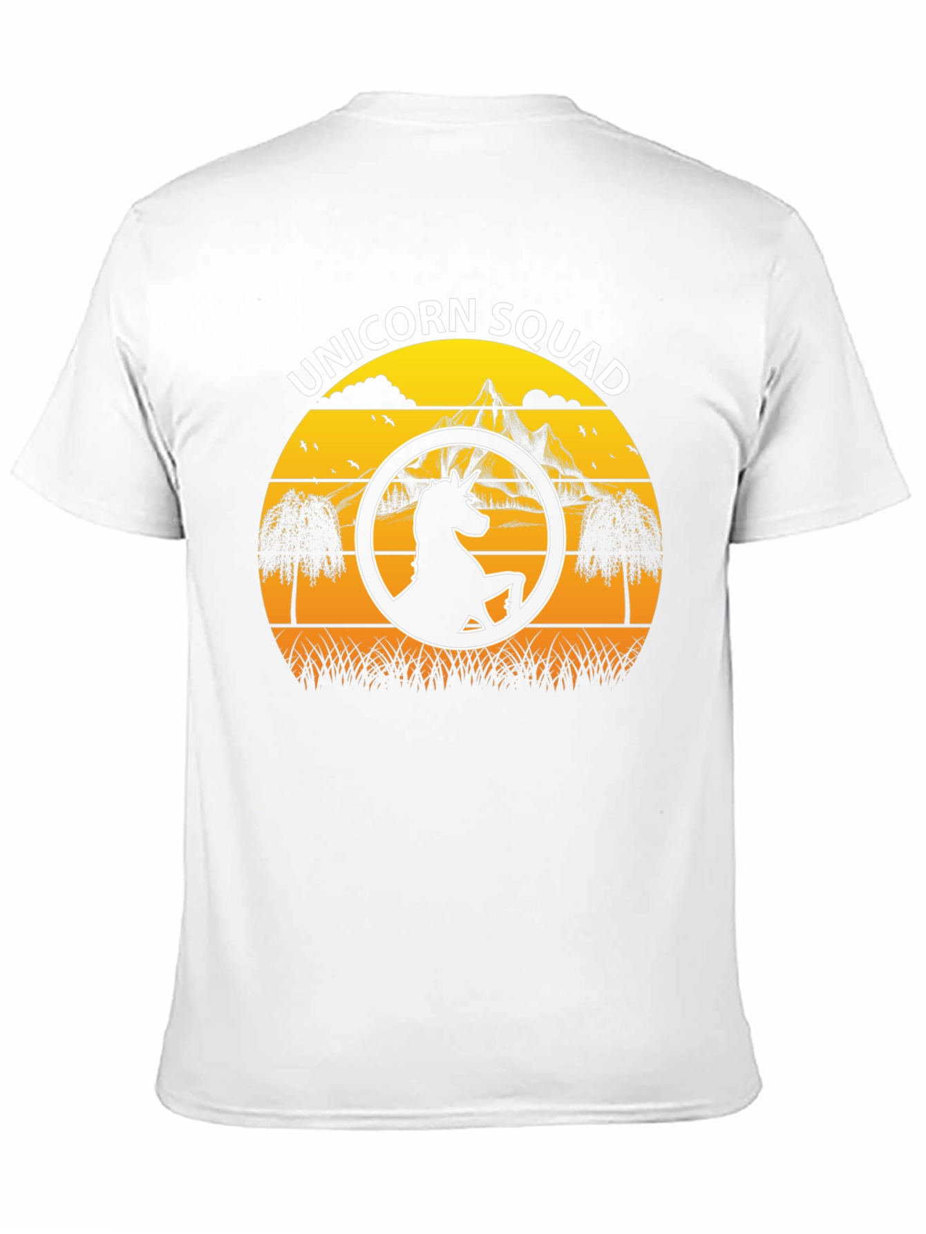 Unicorn Squad Graphic Tee - Black