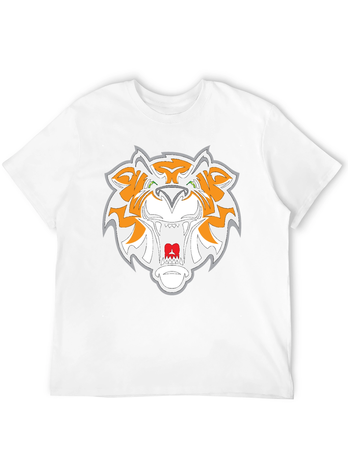 Tiger Graphic Black T-Shirt - Mens Fashion Tee