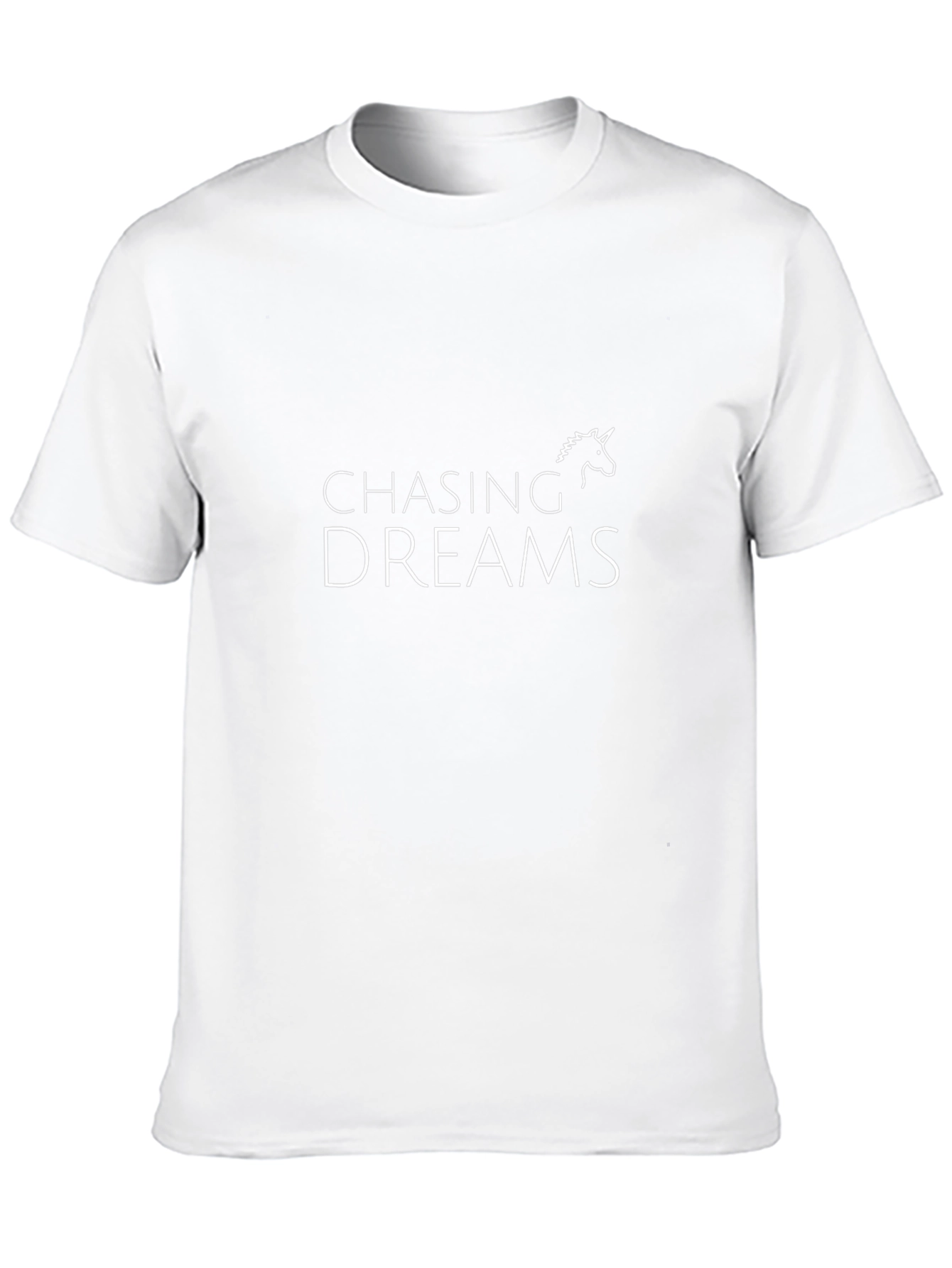 Chasing Dreams Graphic Tee - Black Unisex T-Shirt