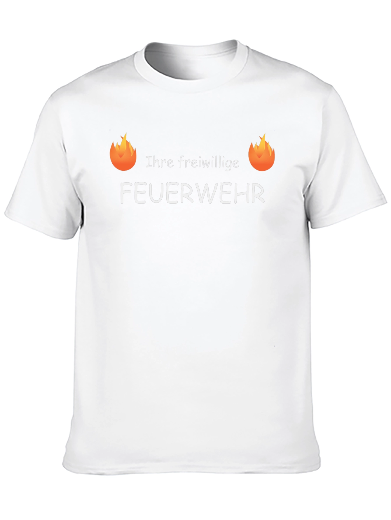 Volunteer Fire Department T-Shirt - German Feuerwehr Tee