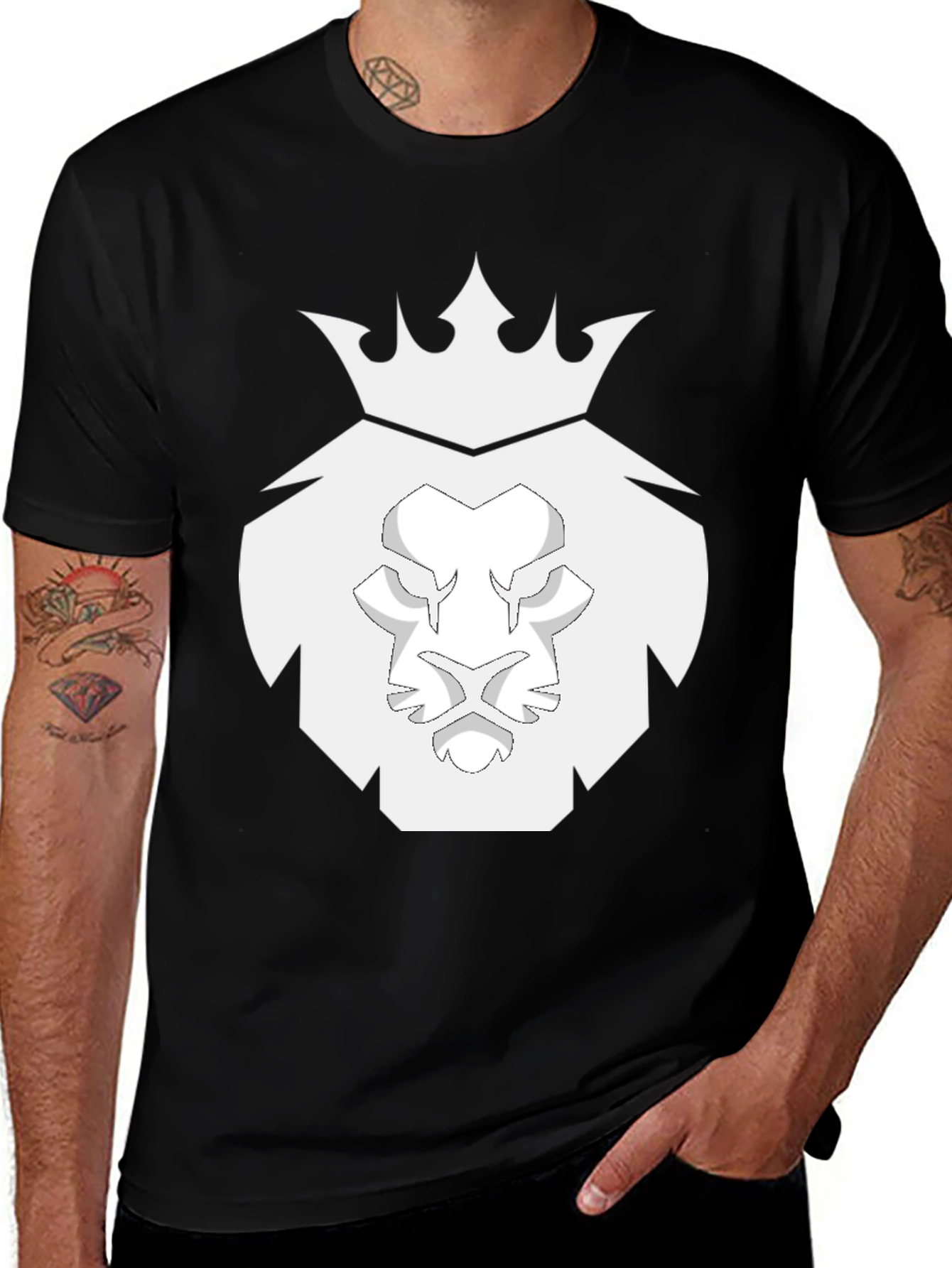 Lion King Graphic T-Shirt - Black