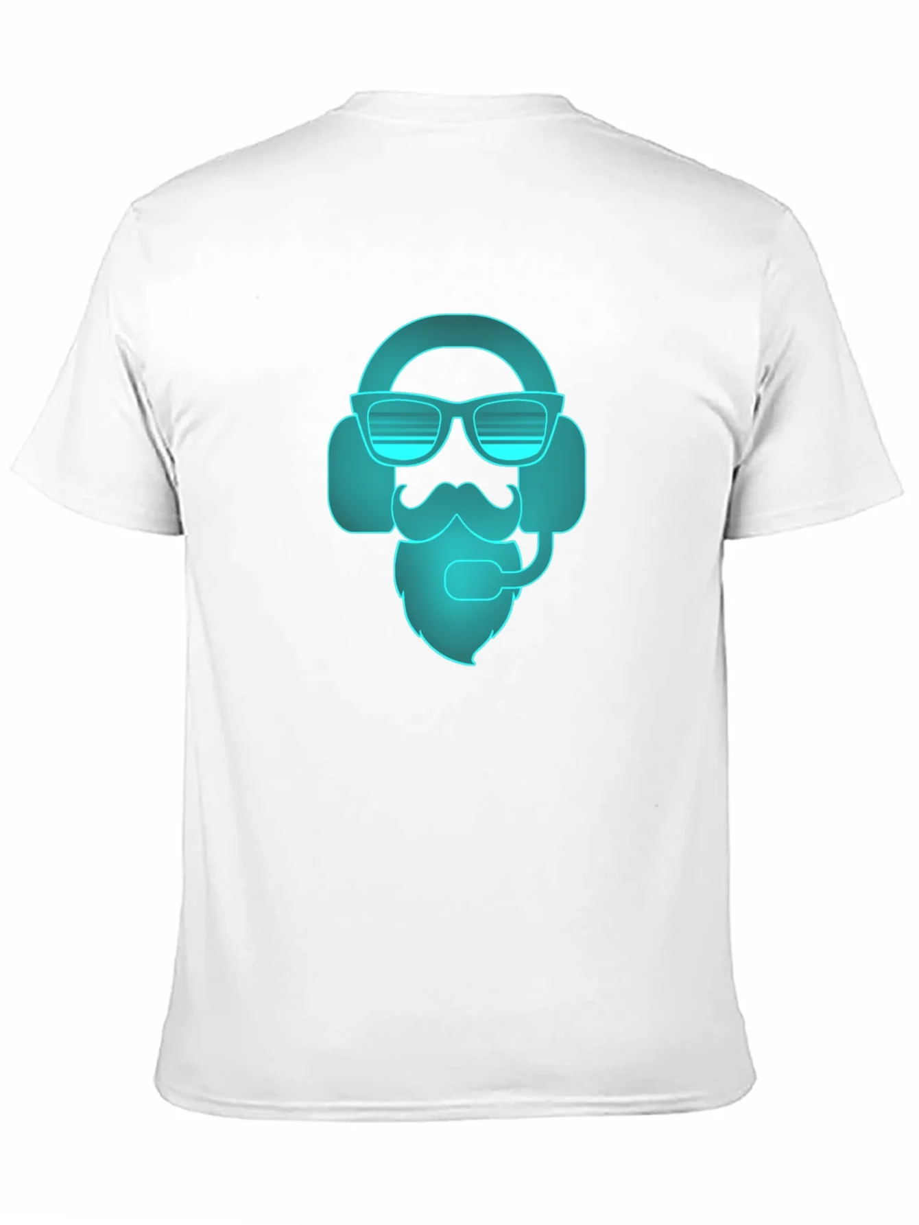 Gamer Beard T-Shirt - Black Cool Design
