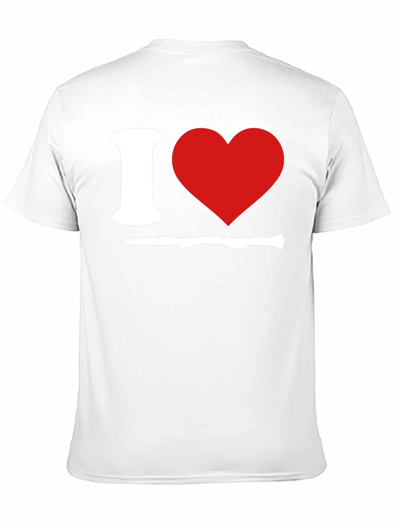 I Love Oboe T-Shirt - Musicians Apparel