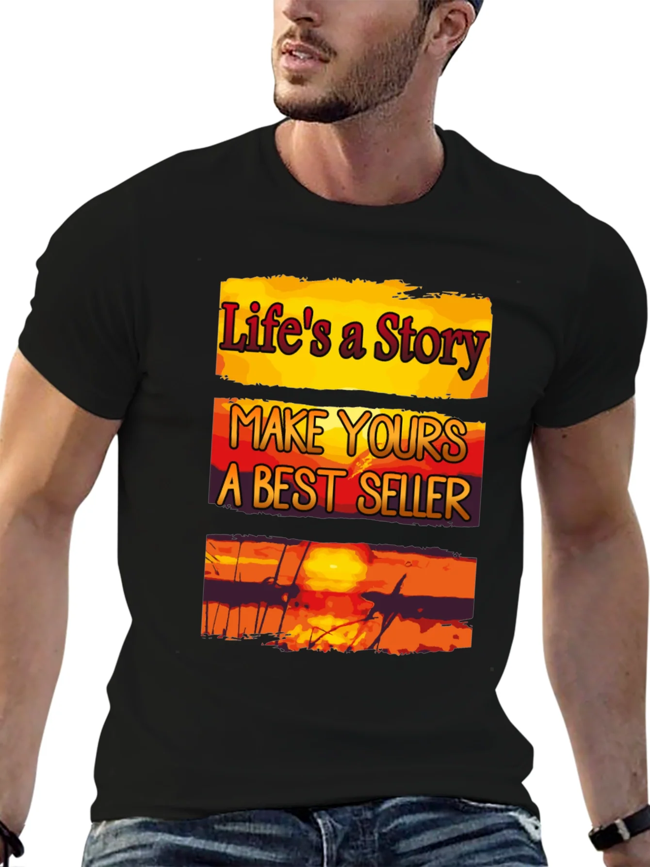 Lifes A Story Tee