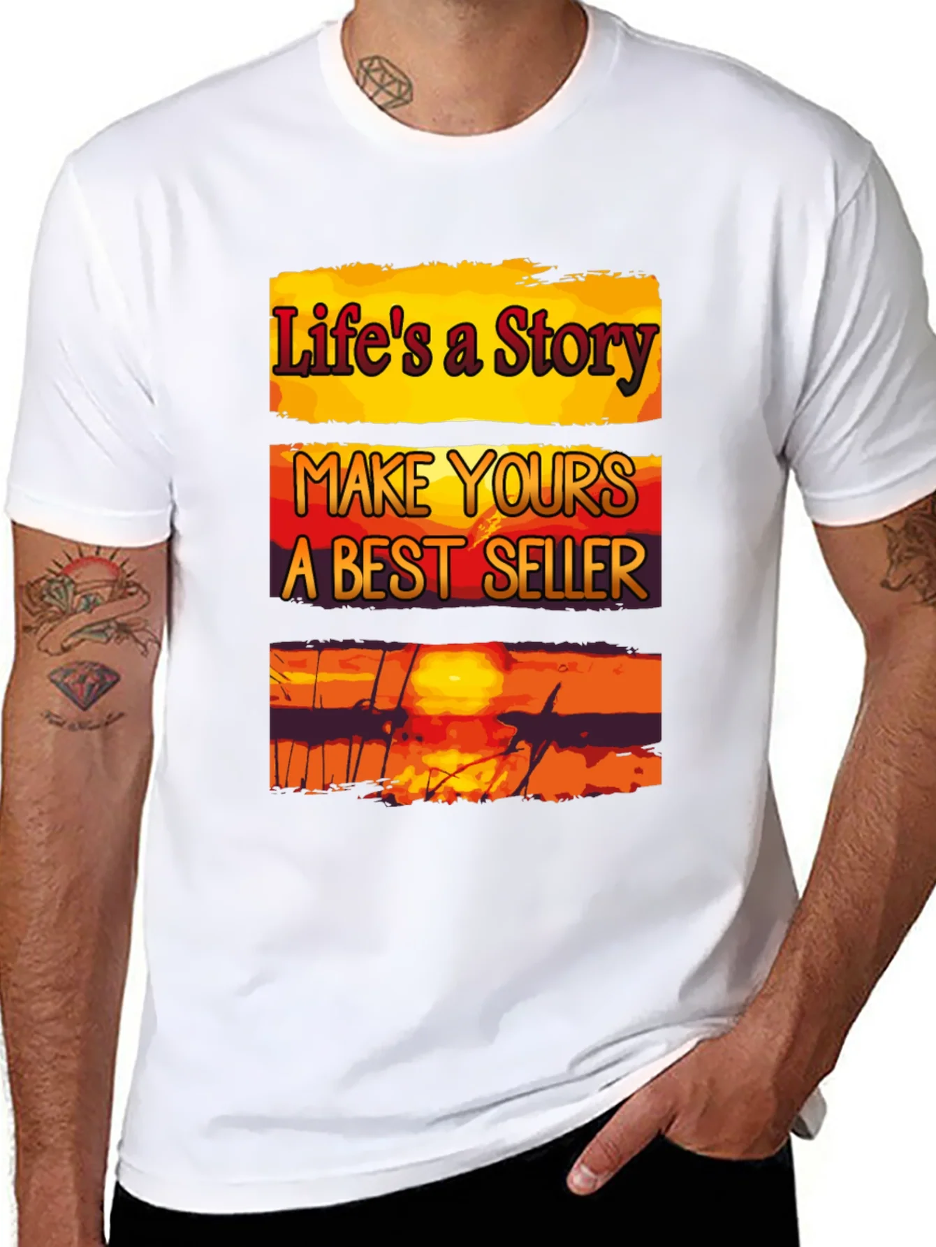 Lifes A Story Tee