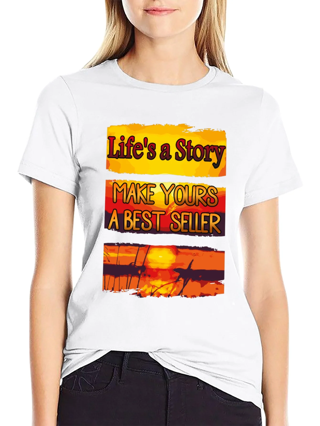 Lifes A Story Tee