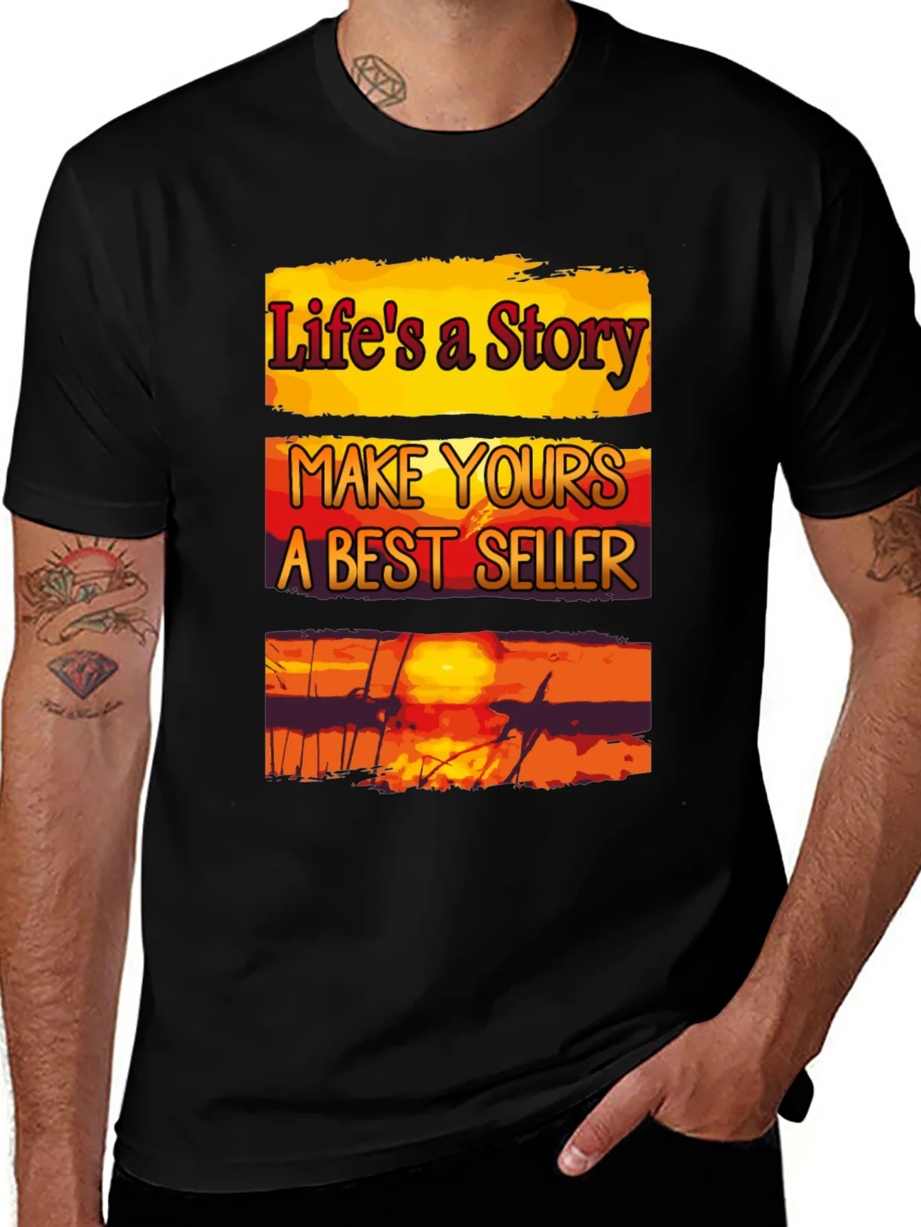 Lifes A Story Tee