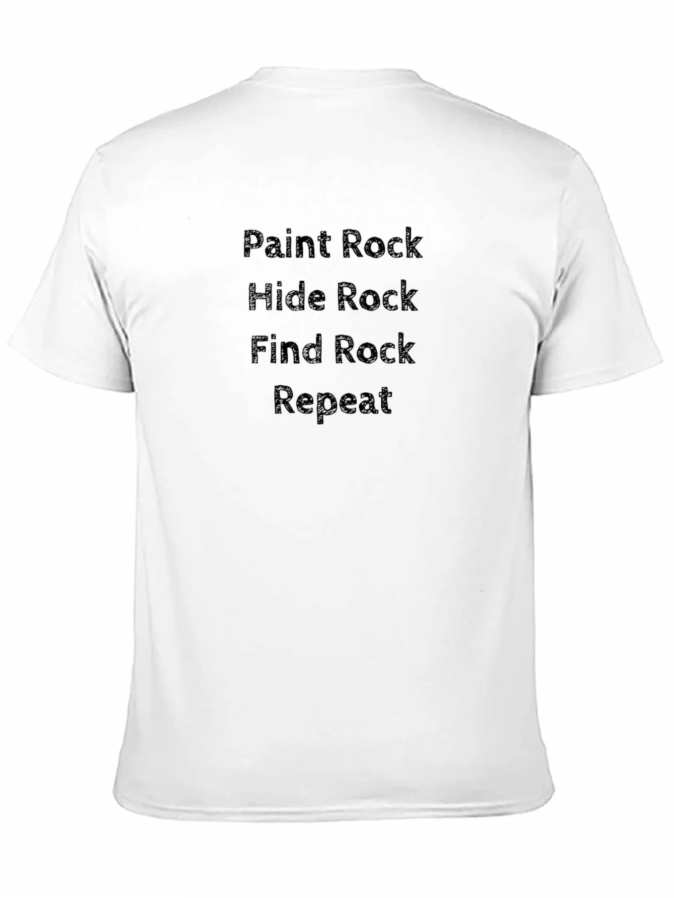 Paint Hide Find Rock Repeat Graphic Tee