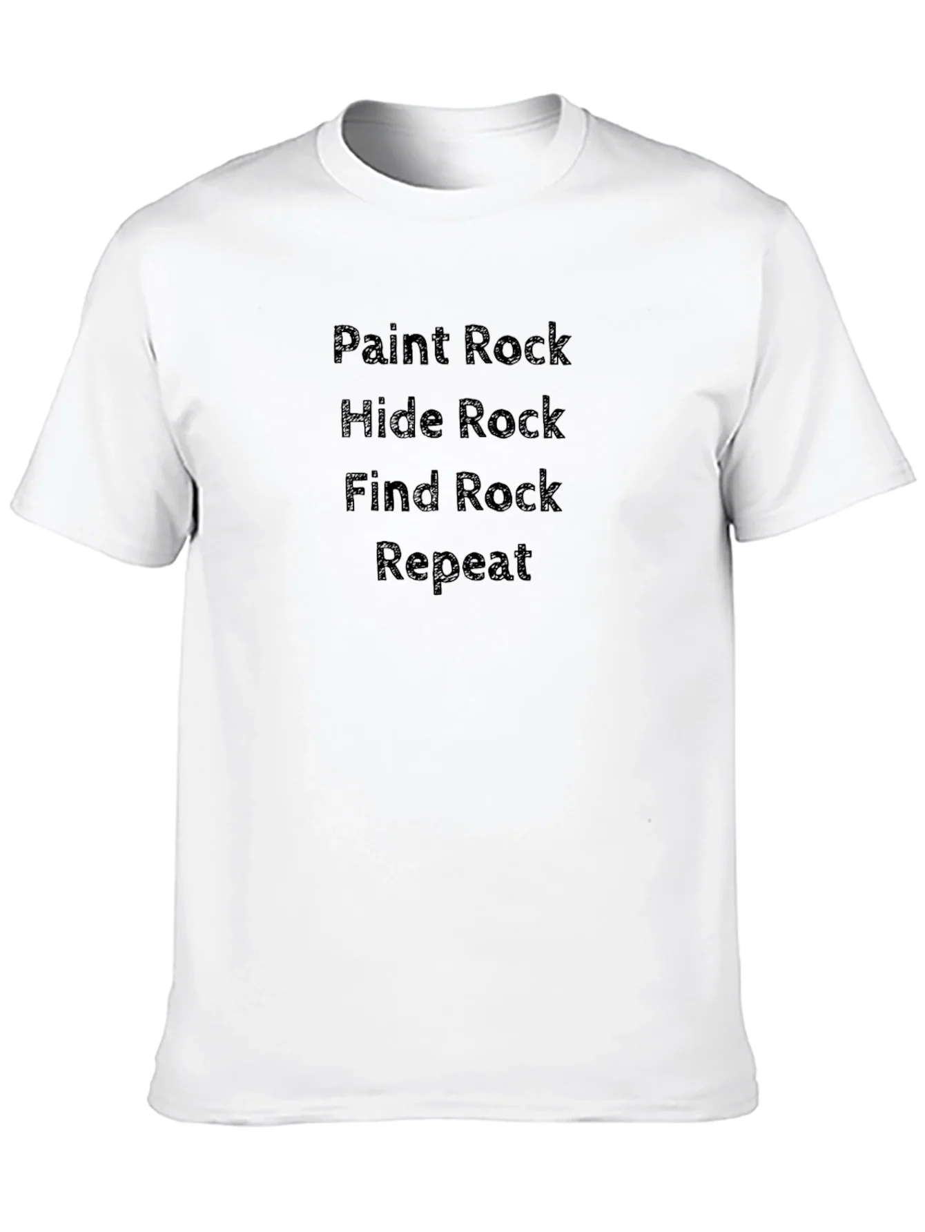 Paint Hide Find Rock Repeat Graphic Tee
