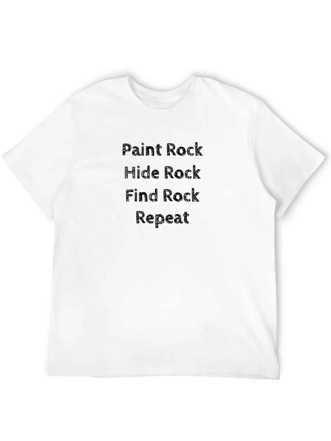 Paint Hide Find Rock Repeat Graphic Tee