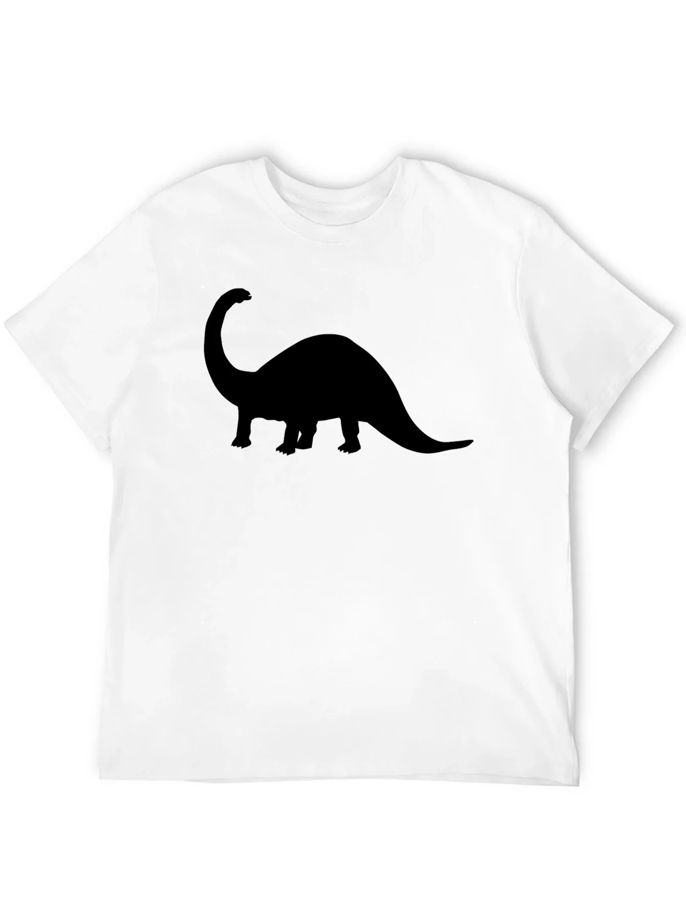 Dinosaur Silhouette T-Shirt - Classic Black Tee