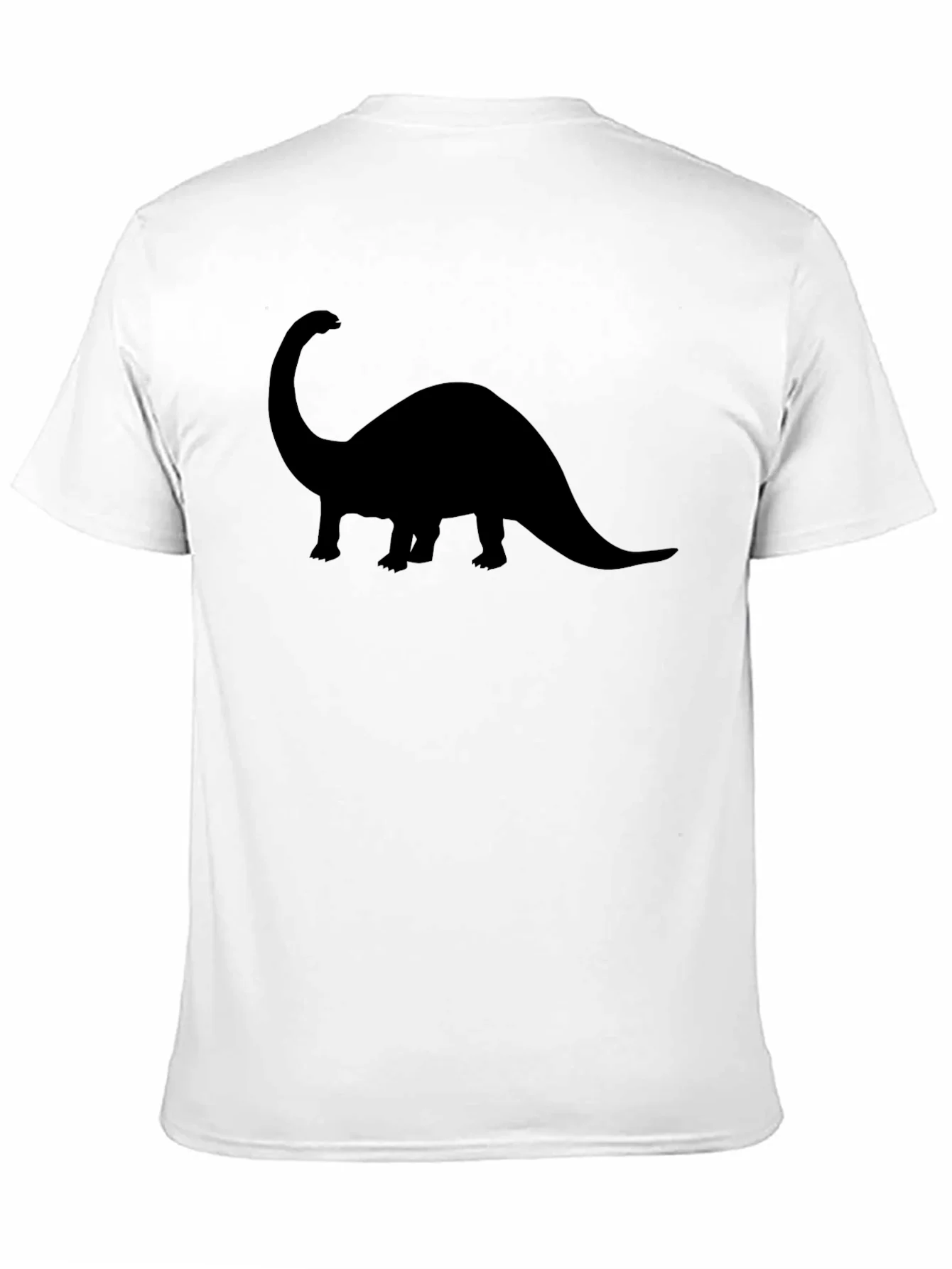 Dinosaur Silhouette T-Shirt - Classic Black Tee