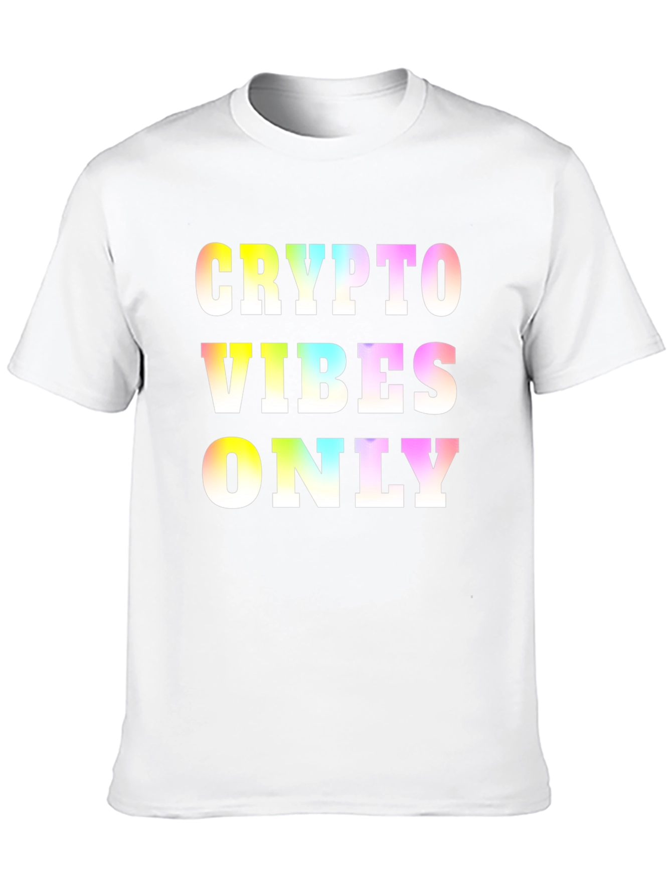 Crypto Vibes Only Black T-Shirt