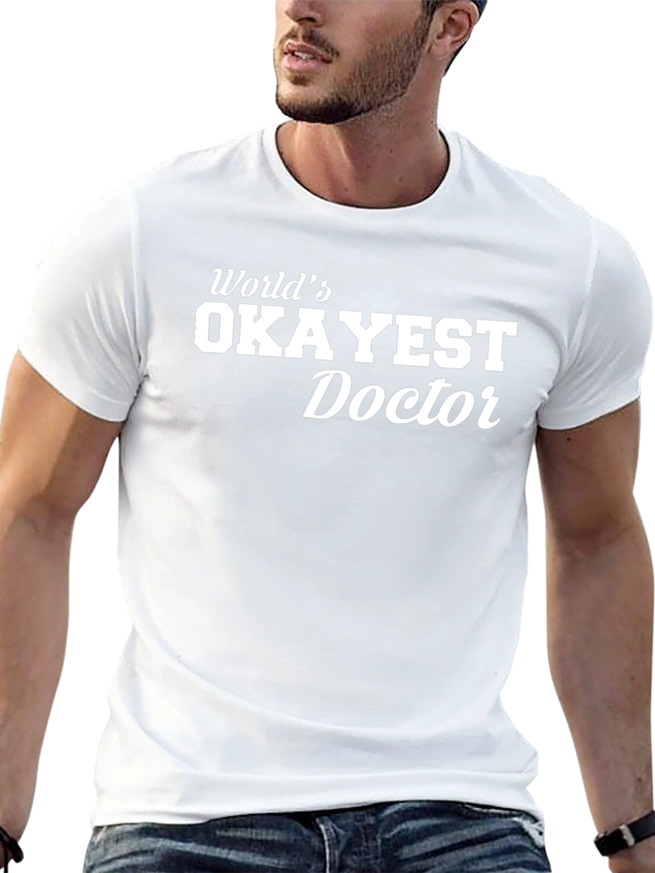 Worlds Okayest Doctor Graphic Tee