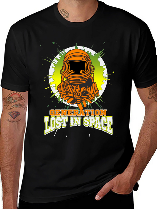 Generation Lost In Space Black T-Shirt