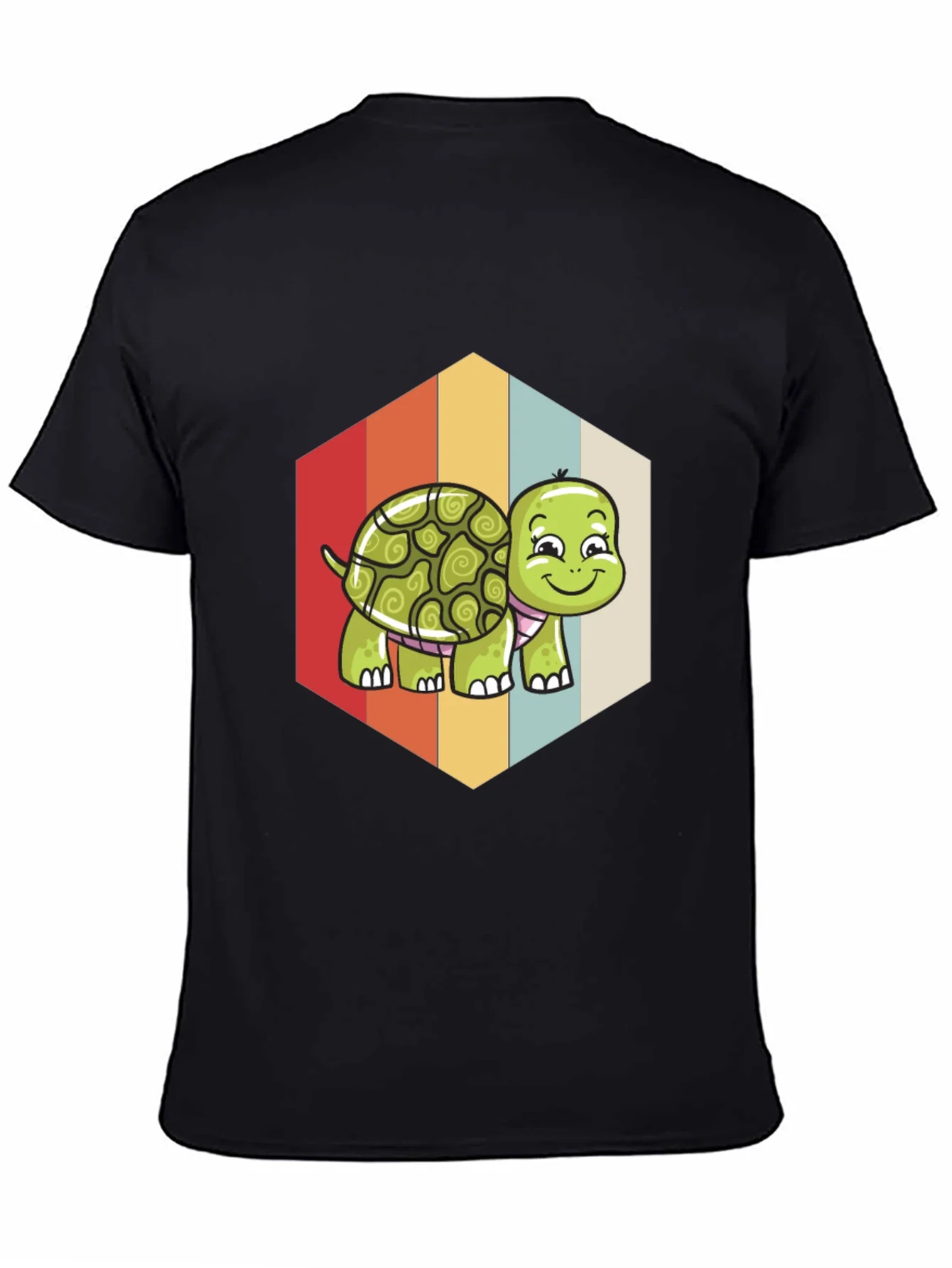 Retro Turtle T-Shirt - Cute Graphic Tee