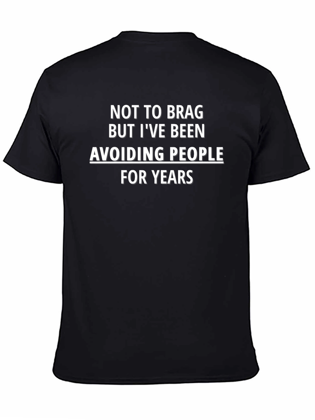 Introvert Humor T-Shirt: Avoiding People