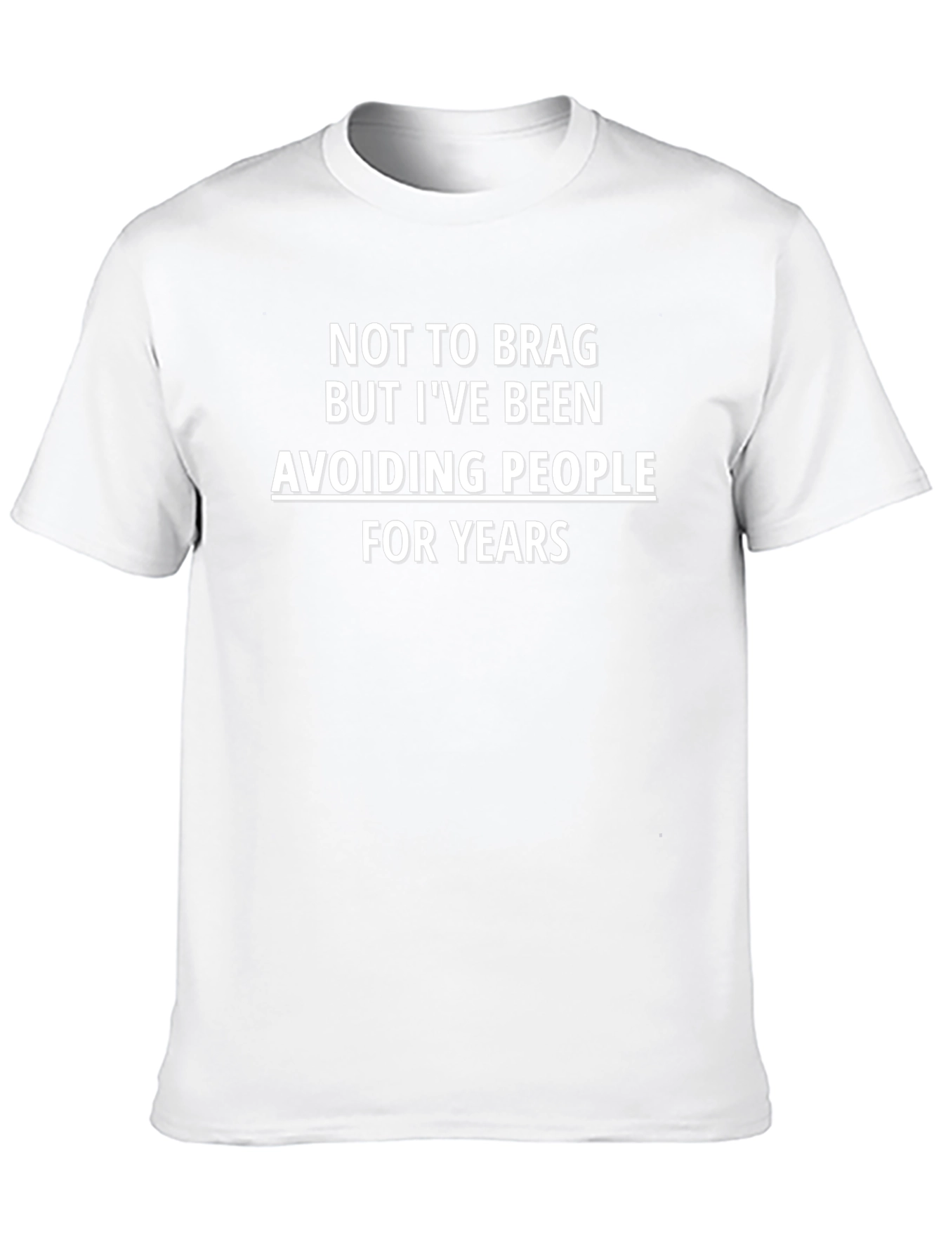 Introvert Humor T-Shirt: Avoiding People