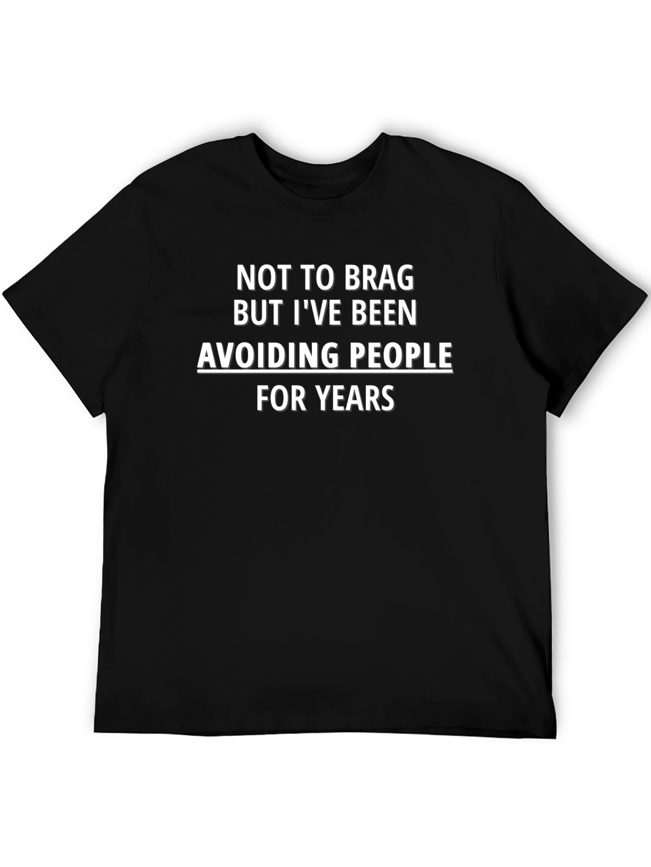 Introvert Humor T-Shirt: Avoiding People