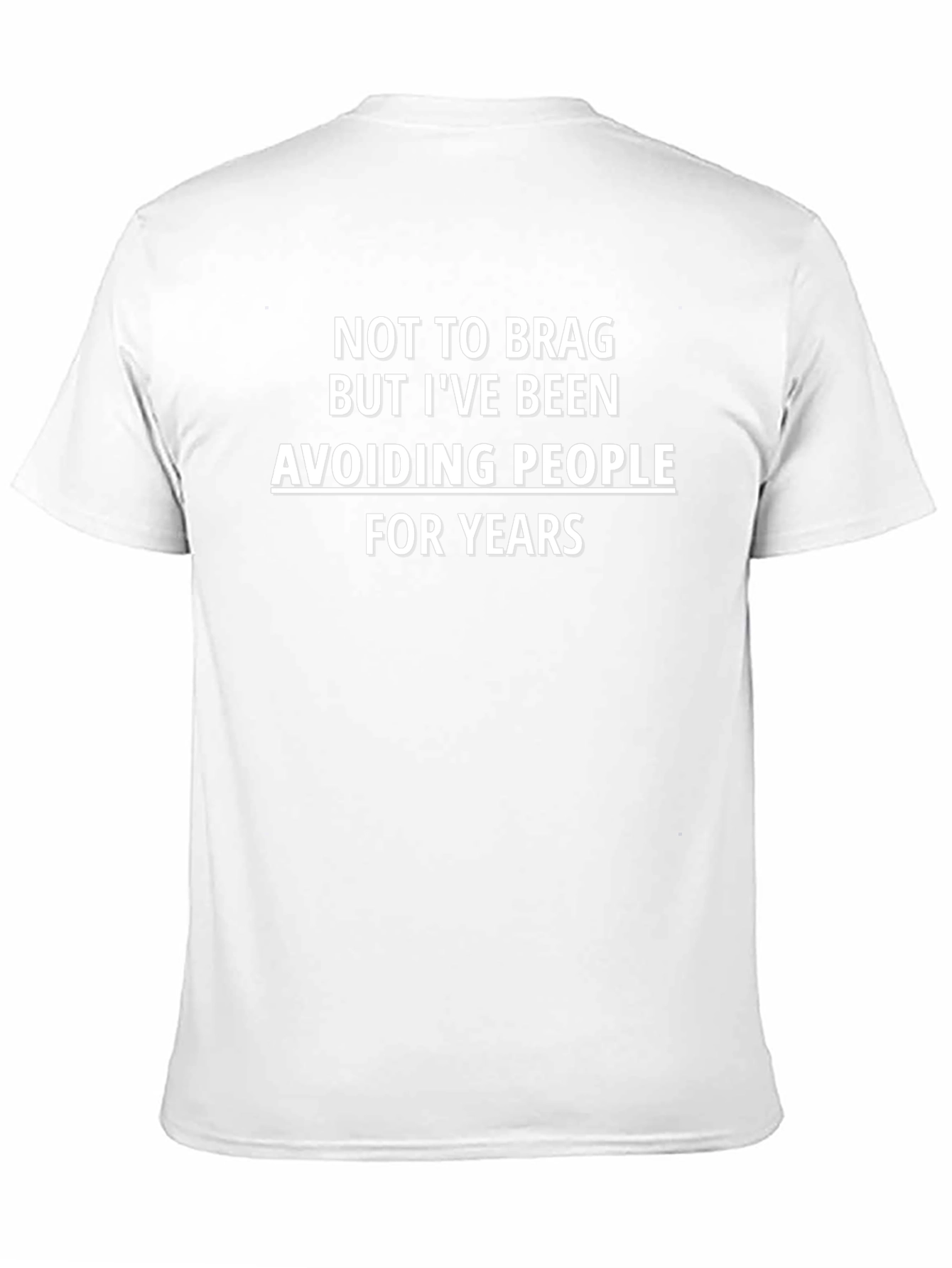 Introvert Humor T-Shirt: Avoiding People