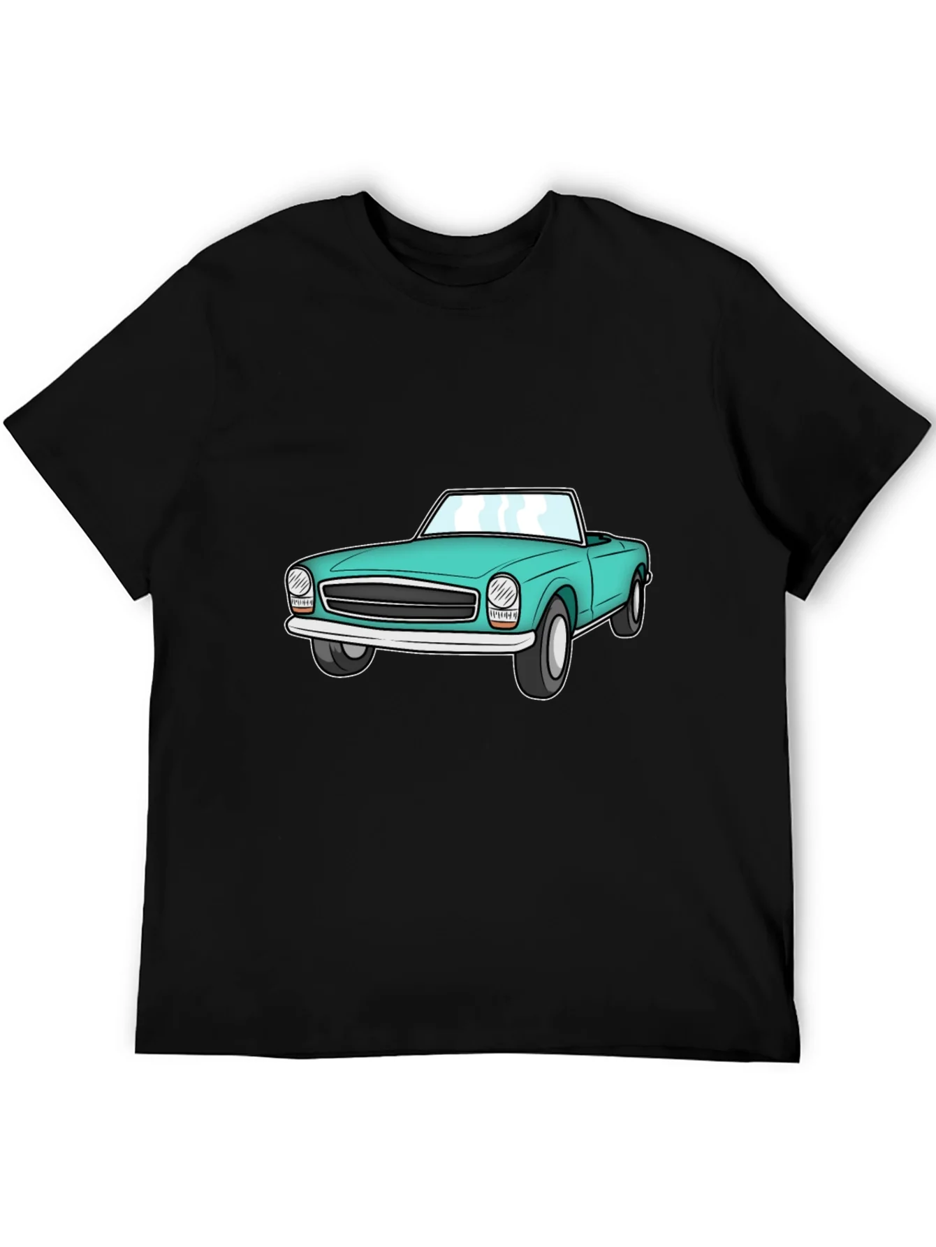 Retro Car Graphic Tee - Cool Roadster Design