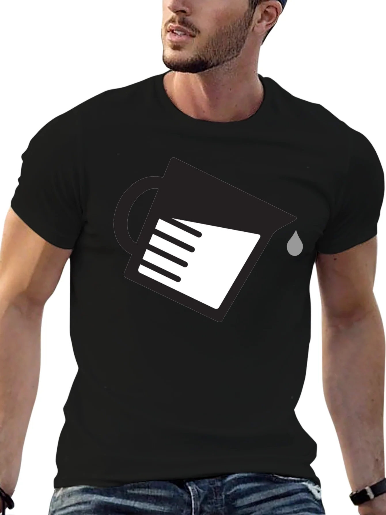 Minimalist Pour Over Coffee T-Shirt