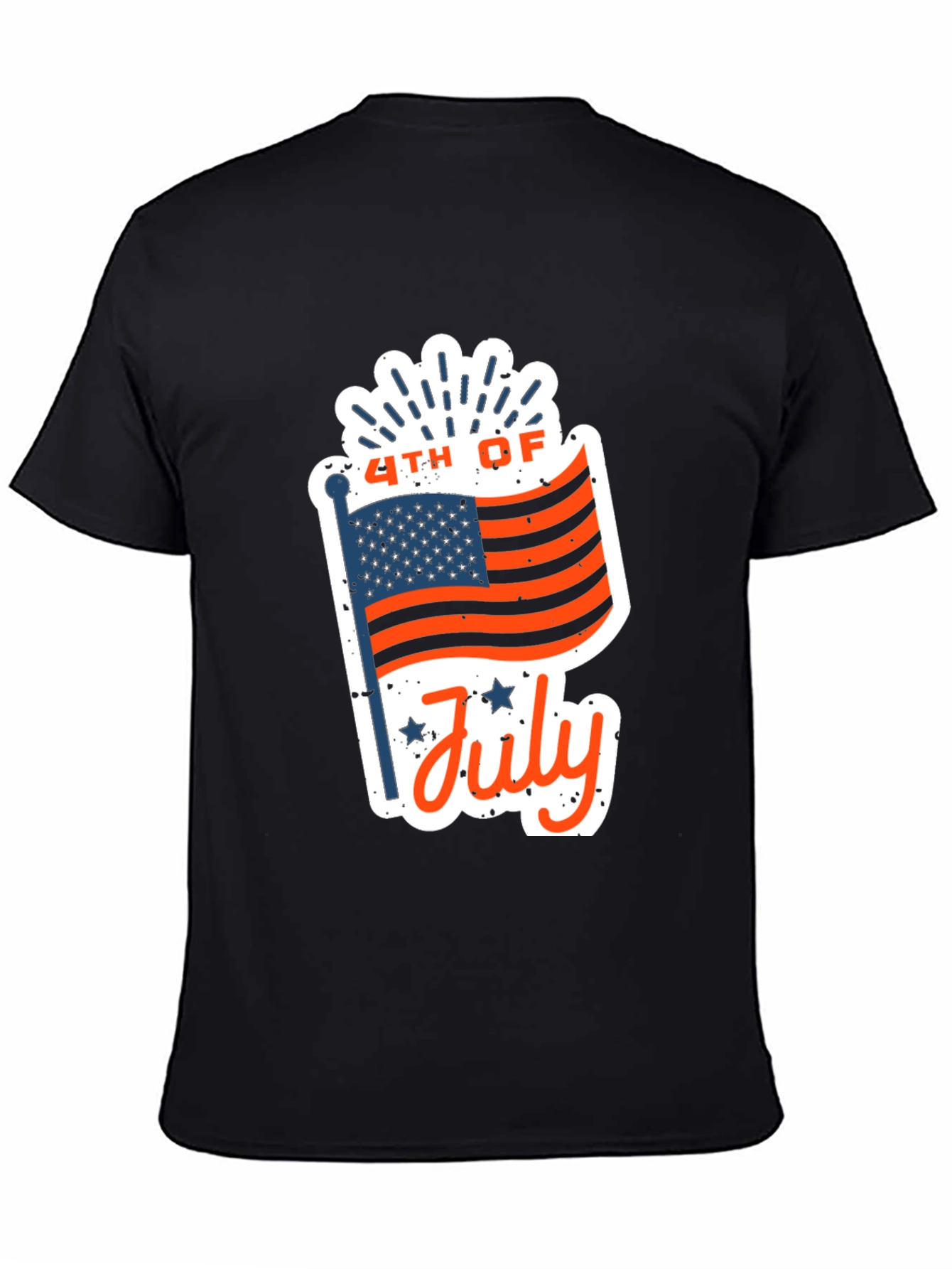 Patriotic 4th of July Graphic T-Shirt