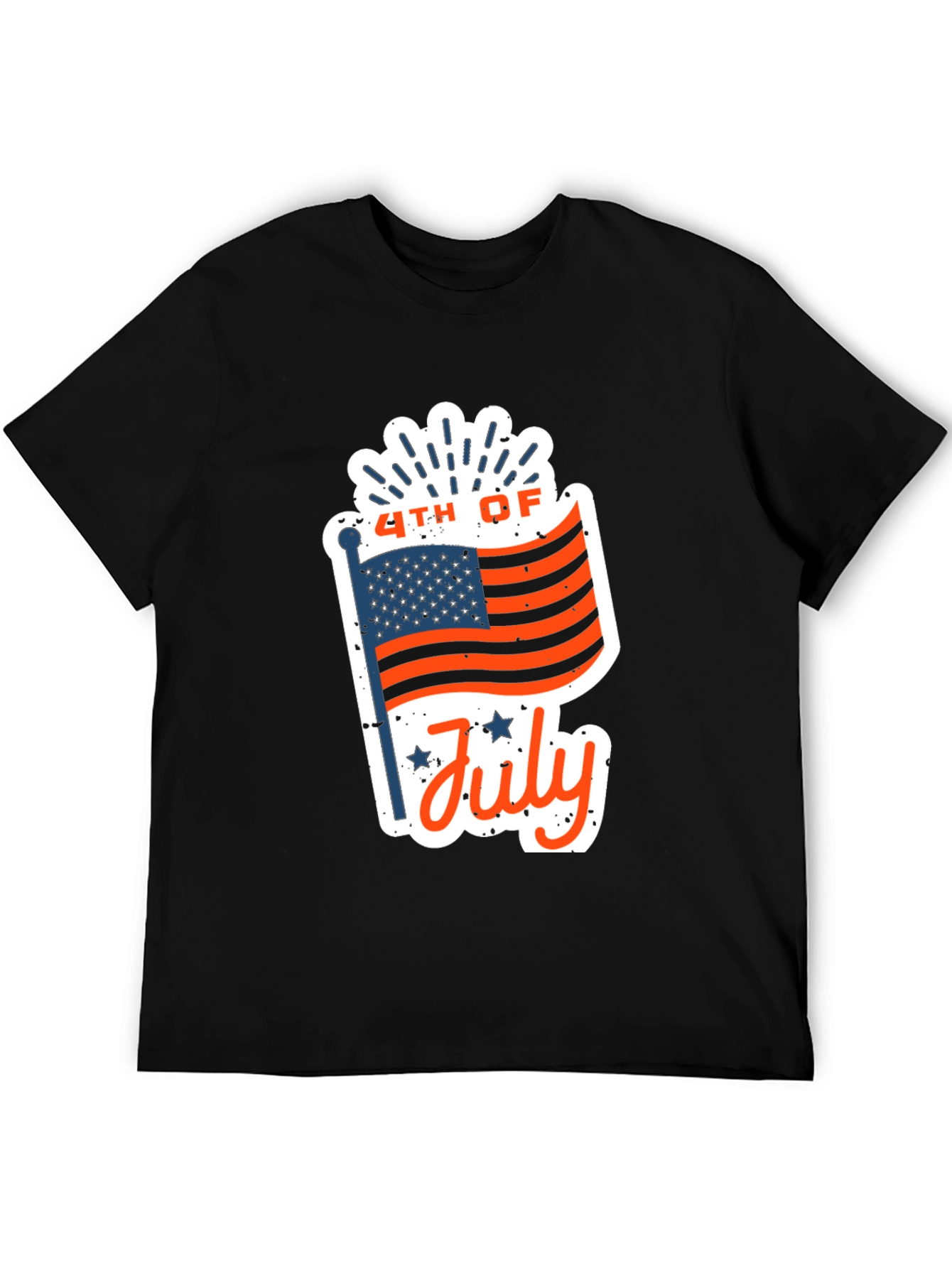 Patriotic 4th of July Graphic T-Shirt