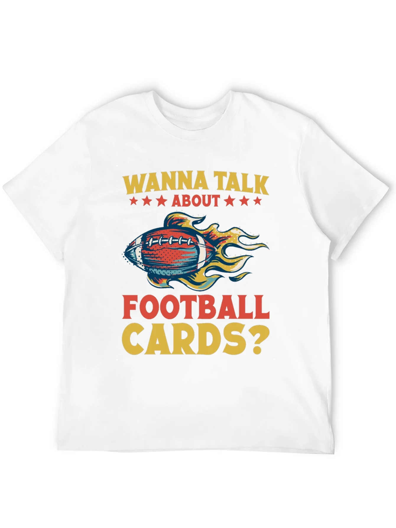 Football Cards Graphic T-Shirt
