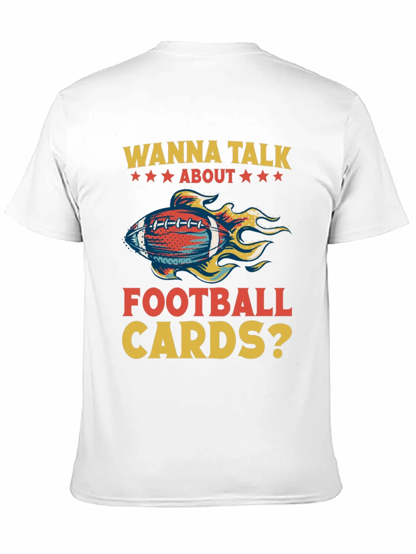 Football Cards Graphic T-Shirt