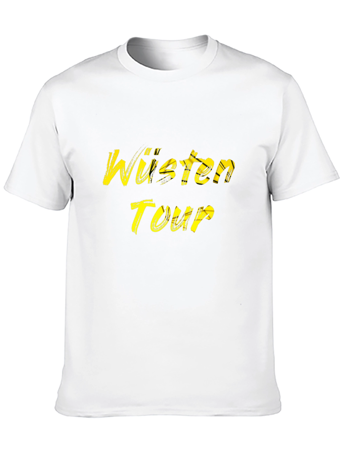 Wüsten Tour Graphic Tee - Stylish Black T-Shirt