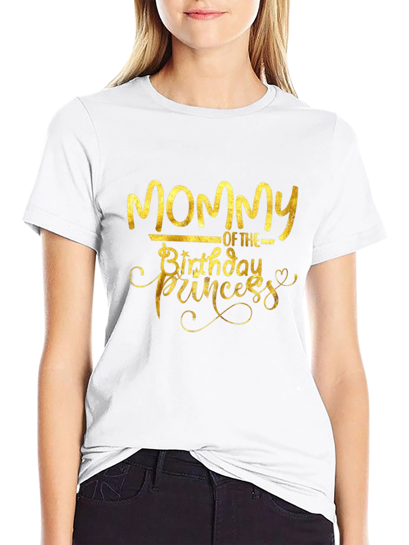 Mommy of the Birthday Princess Graphic Tee