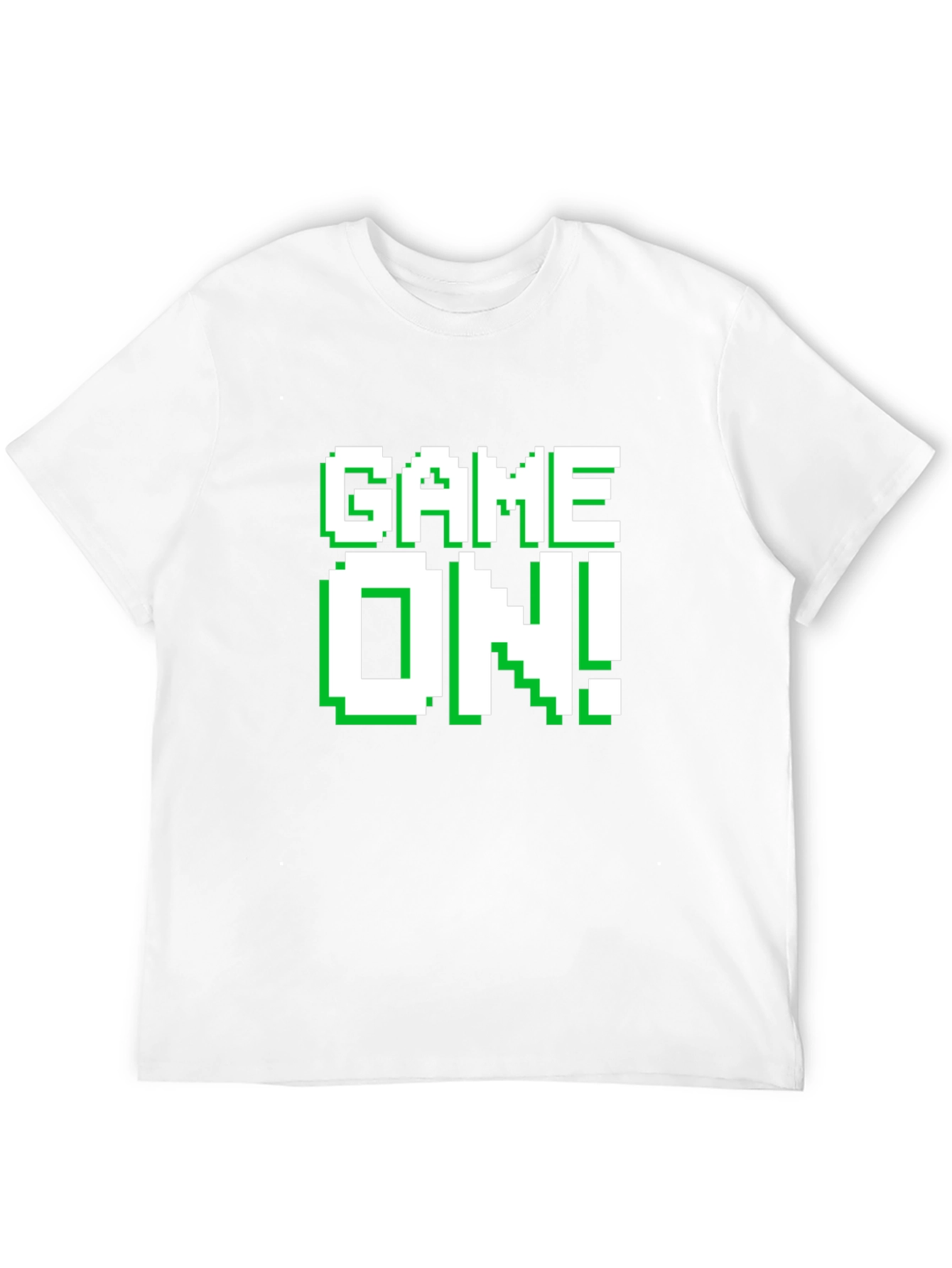 Game On! Graphic Tee - Retro Pixel Gamer T-Shirt