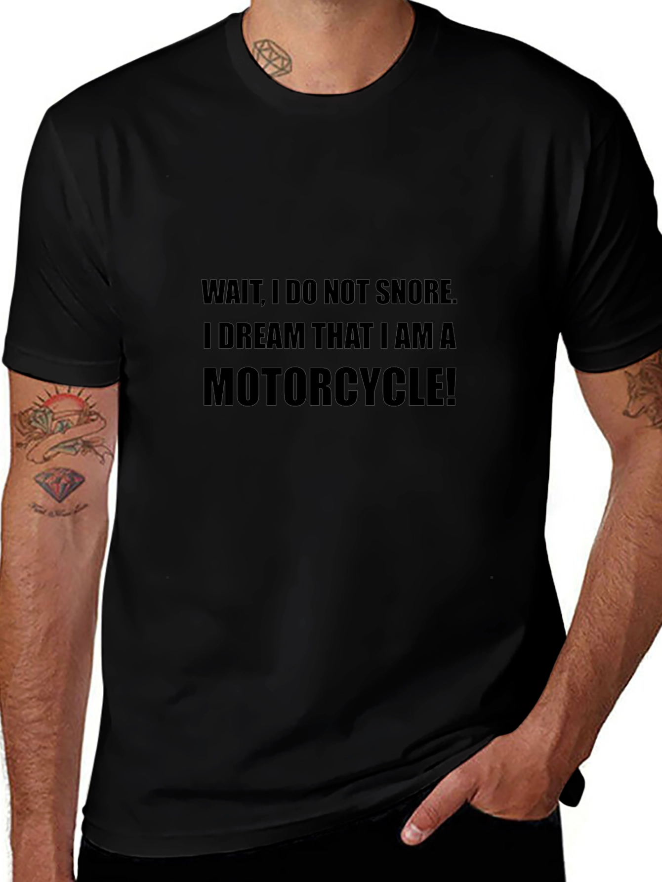 Funny Motorcycle Dream T-Shirt