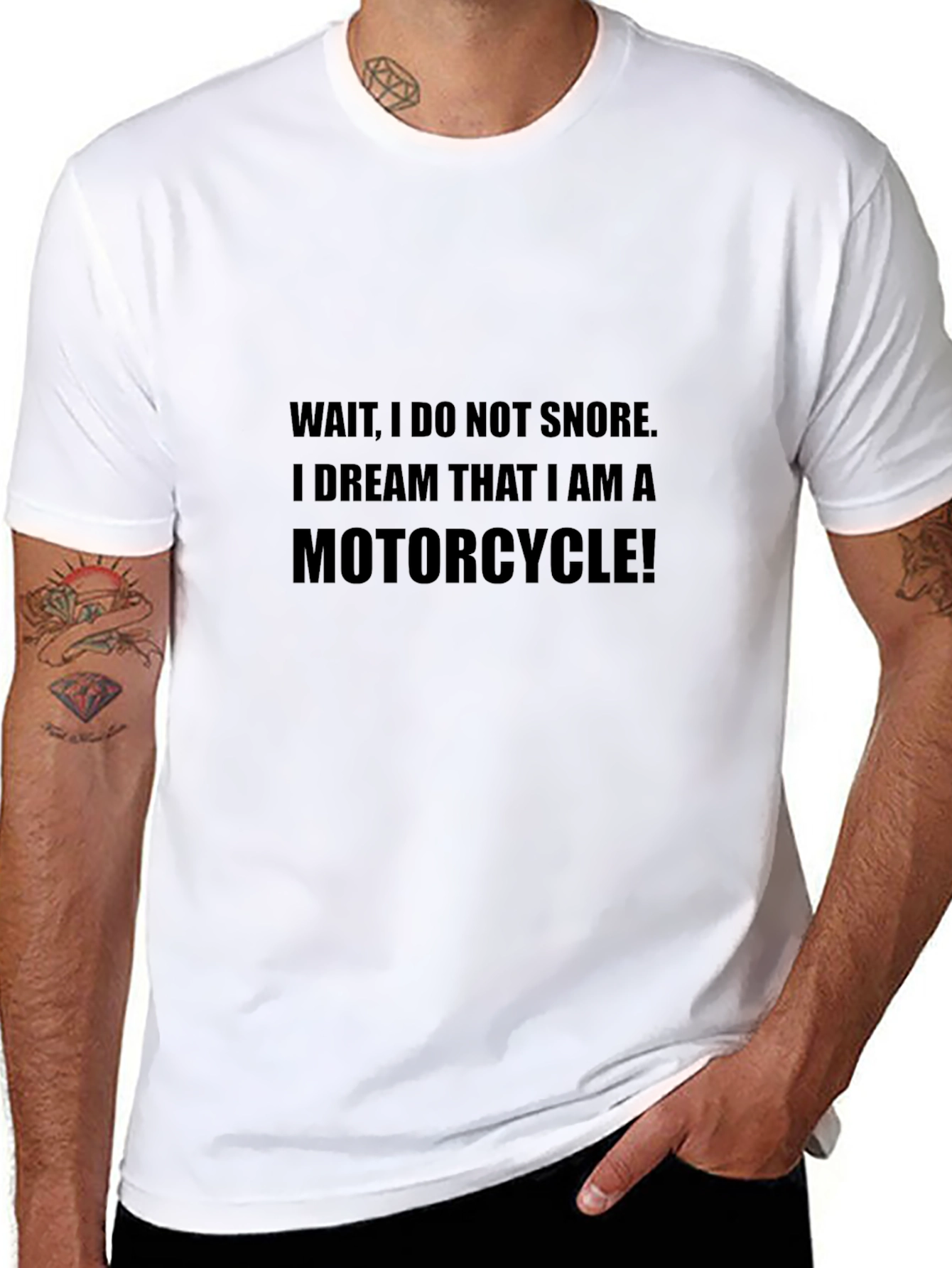 Funny Motorcycle Dream T-Shirt