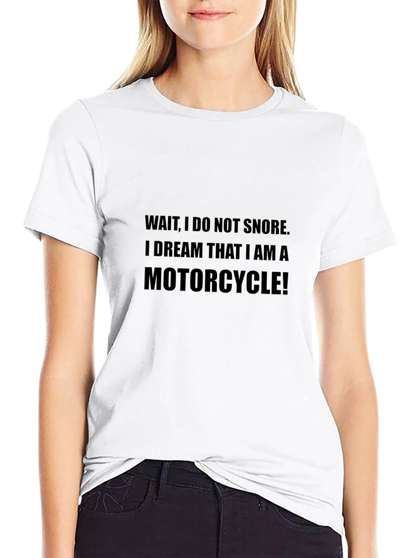 Funny Motorcycle Dream T-Shirt