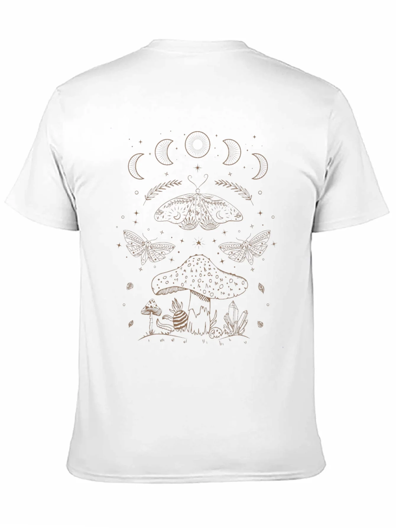 Mushroom & Moth Graphic Tee