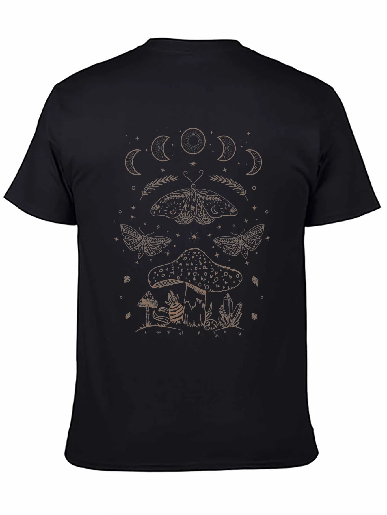Mushroom & Moth Graphic Tee