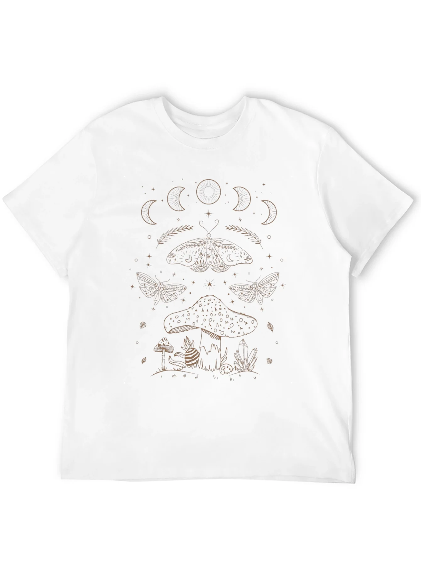 Mushroom & Moth Graphic Tee