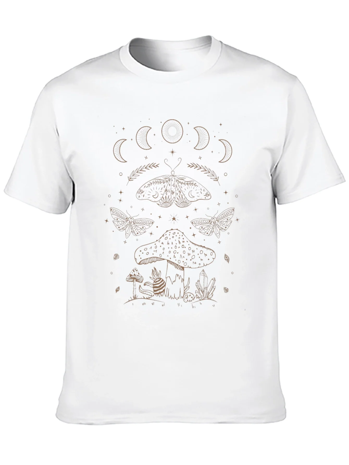 Mushroom & Moth Graphic Tee