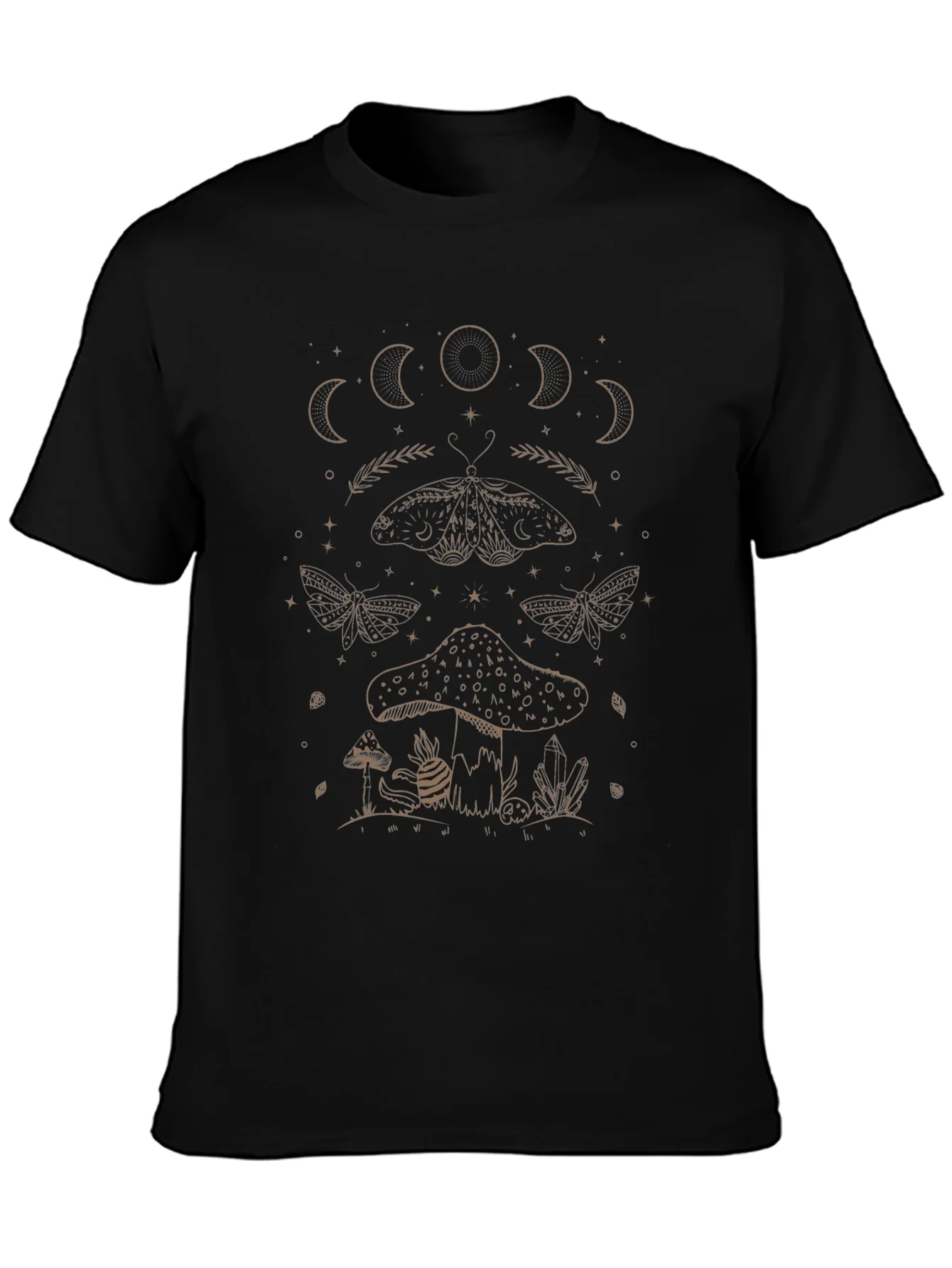 Mushroom & Moth Graphic Tee