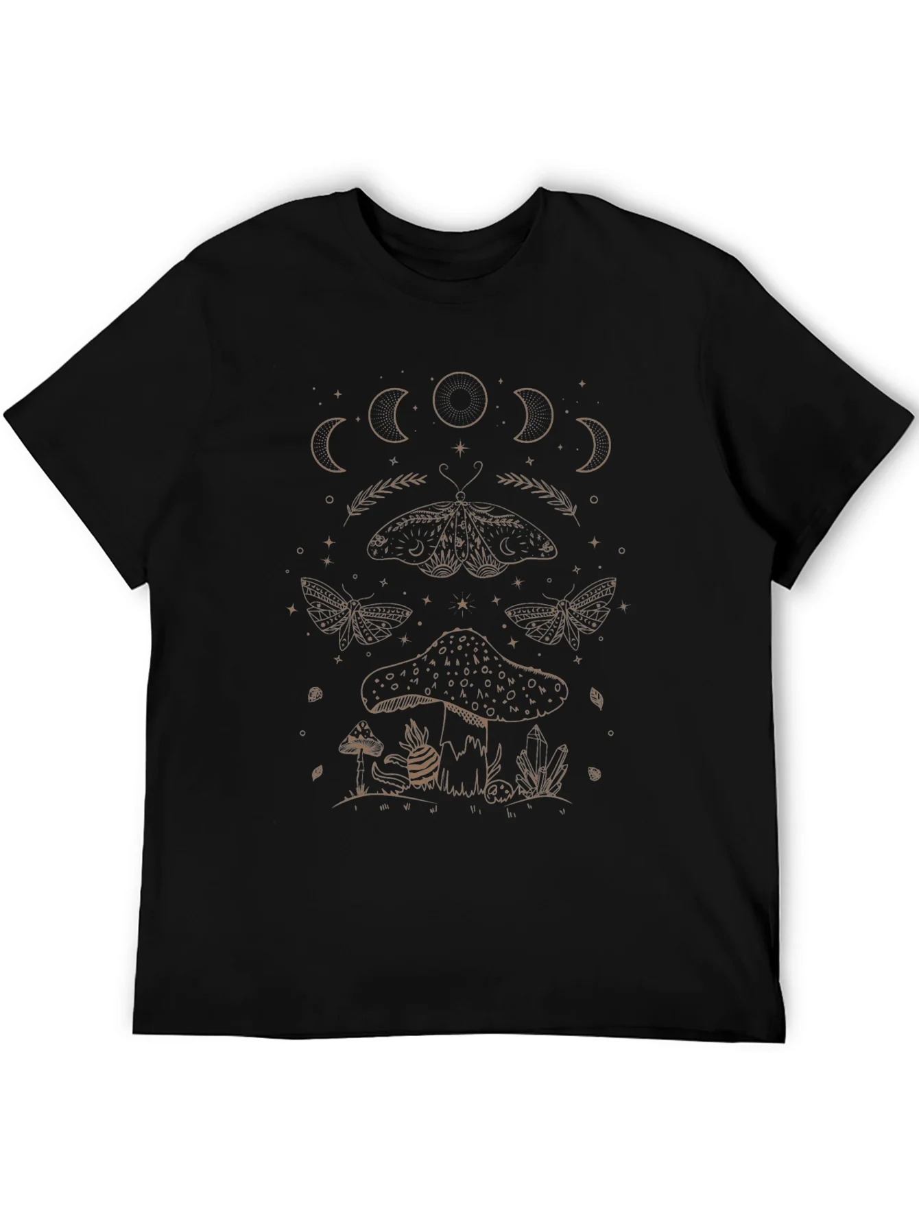Mushroom & Moth Graphic Tee