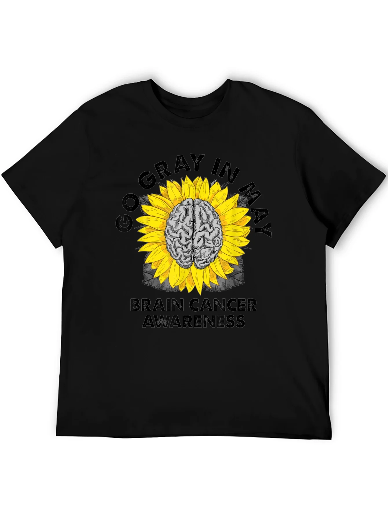 Go Gray in May Brain Cancer Awareness T-Shirt