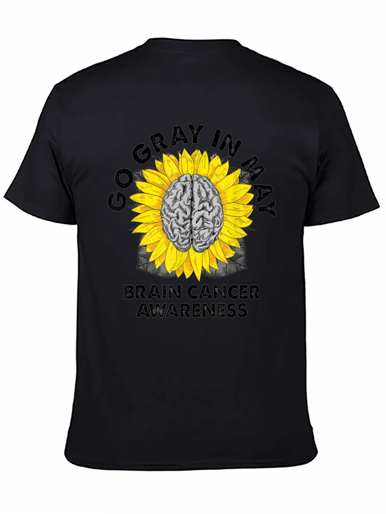 Go Gray in May Brain Cancer Awareness T-Shirt