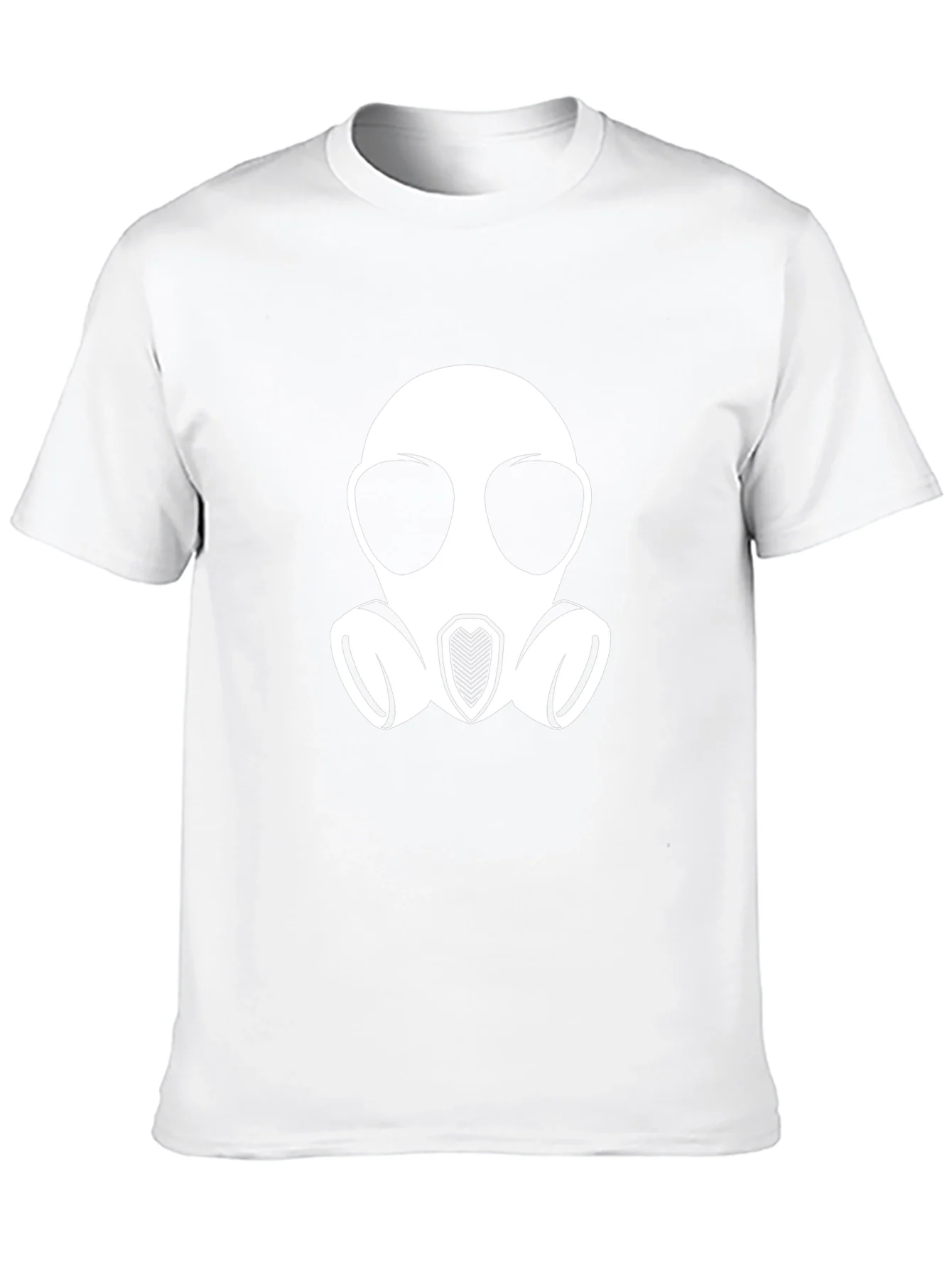 Gas Mask Graphic Tee - Stylish Comfort