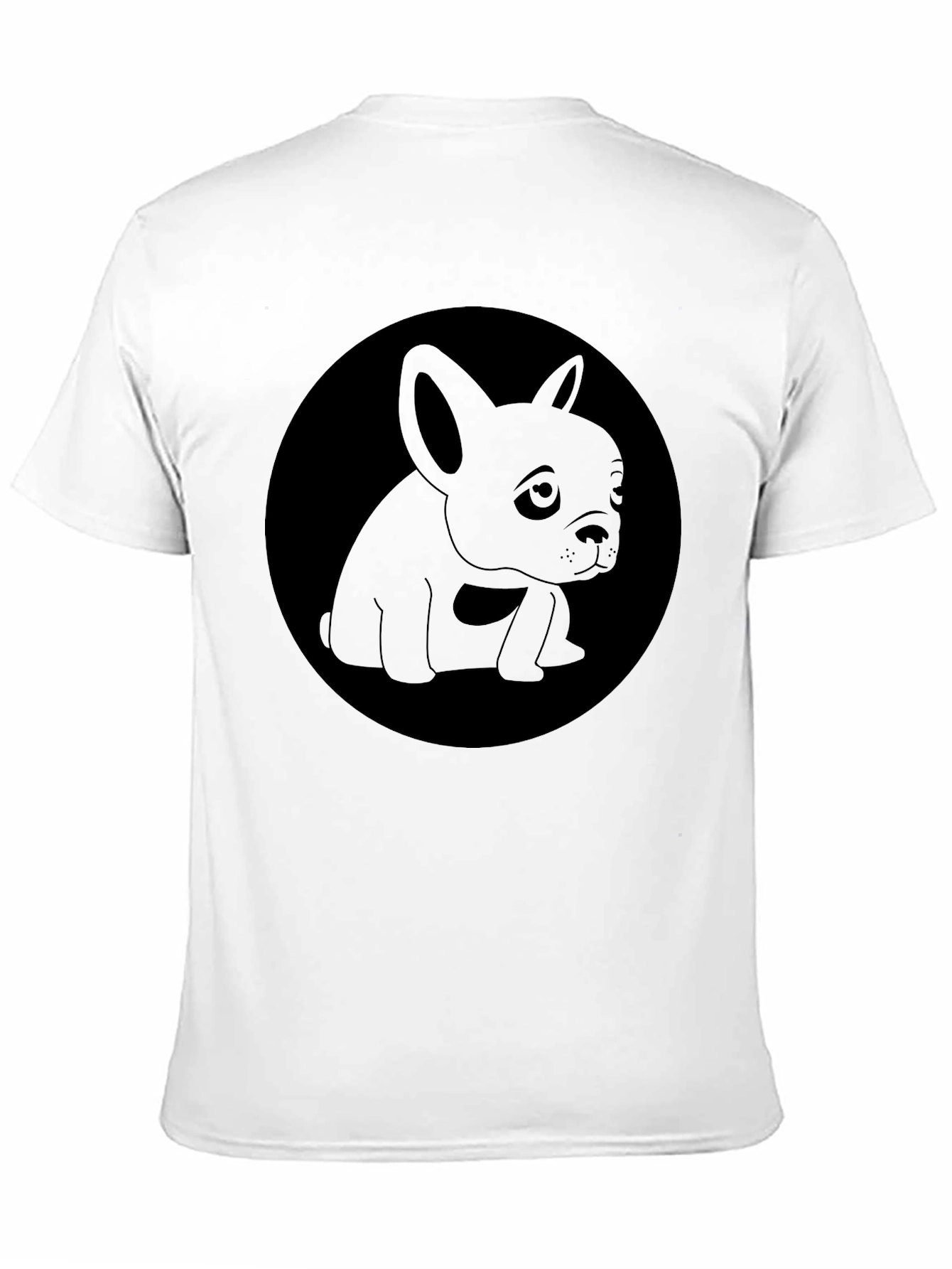 Dog Graphic Tee - Black T-Shirt
