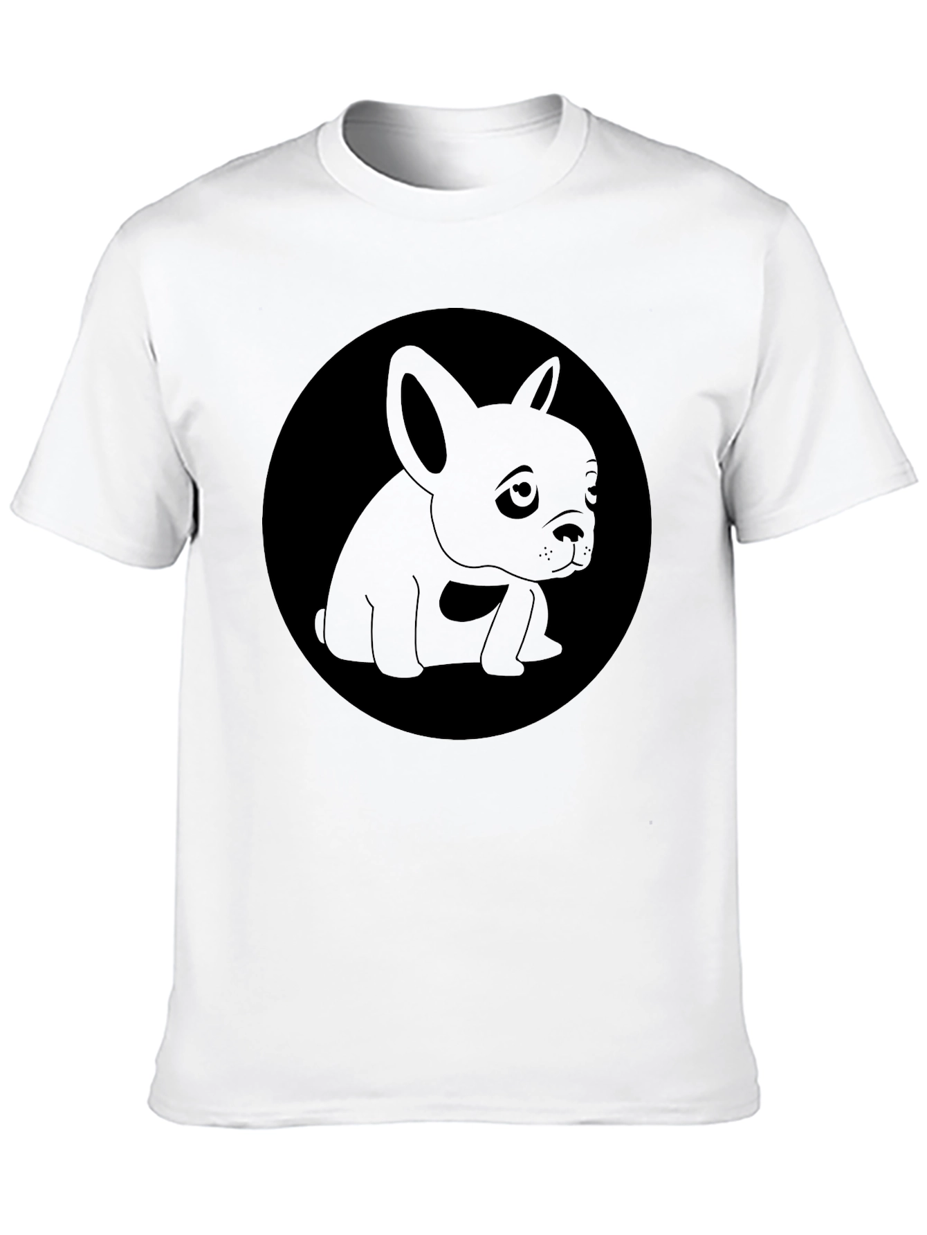 Dog Graphic Tee - Black T-Shirt